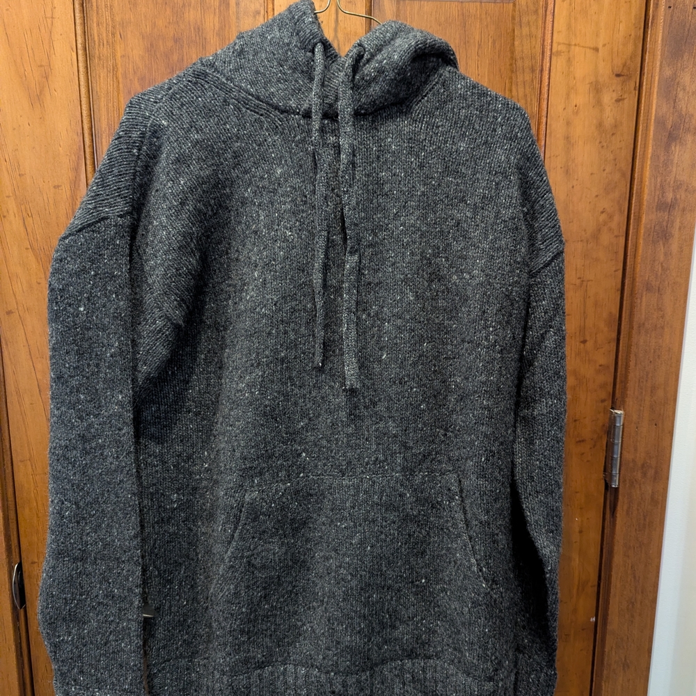 Men's Gray Sweater Hoodie